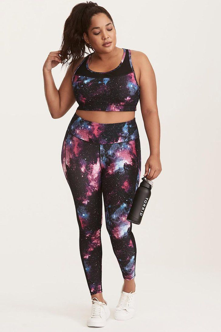 stylish workout clothes for the gym
Gym outfit for curvy Body