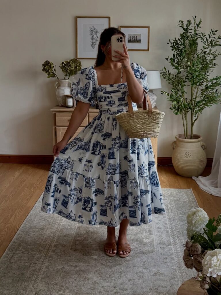 Plus Size Brunch Dress Summer Outfit